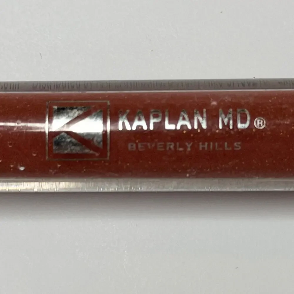Kaplan MD Lip 20 Treatment Gloss Rosewood Sparkle Brown Travel .02 oz .8ml New
